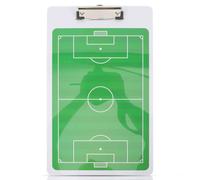 Healvian Tableau de Coaching de Football Portable en Pvc Surface Effaçable pour Entraînement et Communication