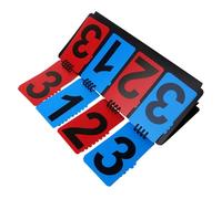 Healvian Tableau de Score Sportif et Usage Polyvalent en PVC et Acier Inoxydable Structure Claire pour Tennis et Badminton pour Compétitions de Sport