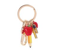 Healvian Teacher Appreciation Keychain Metal Charm With Pencil Thank You Educators Teachers Day Retirement And Classroom Accessories