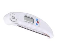Healvian Thermomètre Alimentaire Plage de Température Étendue Numérique Sonde Anti-poussière Pliable en Acier Inoxydable et Mesure Précise Cuisine et Barbecue