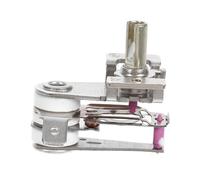 Healvian Thermostat de Remplacement Métallique 16A 250V pour Radiateur Électrique Commande de Contrôle de Température Haute Résistance Compatible Radiateur Chauffage Électrique