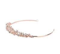 Healvian Tiara Cristal Avec Design De Branches De Vigne Pour Mariage Fête Et Engagement Accessoire Élégant Pour Coiffure Nuptiale