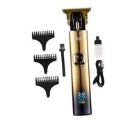 Healvian Tondeuse à Cheveux Sans Fil Professionnelle Compacte Pour Hommes Coupe Précise Sans Tiraillement Écran Lcd Pour Affichage Batterie Portable Et Facile à Utiliser Cadeau Pour Coiffur