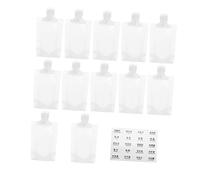 Healvian Trousse De Voyage Transparente À Suspendre Pour Produits De Toilette Recharge Pour Lotion Petite Trousse De Toilette Pour Lotion Pour Mains En Polypropylène
