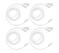 Healvian Tuyau Flexible en Plastique Léger pour Système de Ventouses sous Vide et Outils Gua Sha, Connecteur pour Soins du Visage et Massage