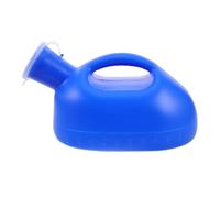 Healvian Urinoir pour hommes bouteille d'urine extérieure approvisionnement des personnes âgées Urinoir extérieur bouteille d'urine réutilisable bouteille d'urine portable Plastique Bleu