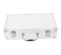Healvian Valise Outils Aluminium Rigide Grosse Capacité, Design Léger en Alliage D'aluminium et Abs, pour Bureau ou Voyage d'affaires