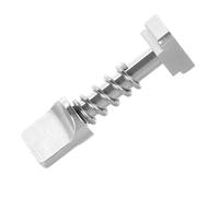 Healvian Vis à Aileron en Acier Inoxydable pour Planche de Paddleboard et Surf Kit de Vis sans Outil Ressort Intégré Fixation Sécurisée pour Ailerons Standard Accessoire Solide pour