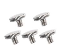 Healvian Vis de Coulisse pour Trompette Petit Modèle Lot de 5 Pièces Vis pour Anneau de Doigt Accessoire de Réparation d'Instrument de Cuivre