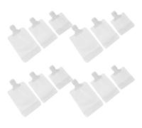 HEANUJJ 12 Sachets de Lotion Rechargeables Souples 30ml 50ml 100ml en Pet Pa Pe pour Rangement Cosmétique Portable et Trousse de Maquillage Pratique