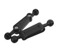 HEANUJJ 2 Pièces Support Téléphone Tige D’Extension 11cm, Double | Adaptateur de Grille D’aération, Base Photo Incluse, Plastique, Angles Multiples, pour Bureau et Voiture