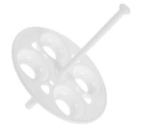 HEANUJJ 2 pièces Support Œufs Plastique Résistant Haute Température pour Cuisson Vapeur et Cuisson Œufs Compatible Autocuiseur et Marmite Santé