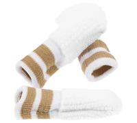 HEANUJJ 3 Pièces Brosse à Dents pour Chien et Chat en Nylon Blanc, Doigtier de Nettoyage pour Animaux de Compagnie, Élimine la Saleté et Prévient la Mauvaise Haleine