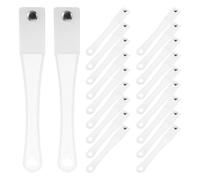 HEANUJJ 30 Pièces Bâtonnets D’éventail à Main en Plastique, Lot DIY 5