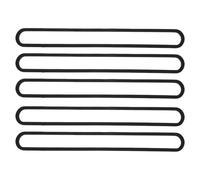 HEANUJJ 5pcs Pièces pour Scelleuse Alimentaire en Écume Noire, Joint D'étanchéité et Inférieur pour Machine sous Vide, pour Cuisines Domestiques