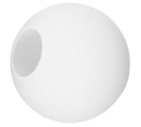 HEANUJJ Abat-jour Installation Facile en Verre Sphérique Blanc pour Lampe de Table, Surface Lisse Nettoyage sans Effort, pour Chambres et Bureaux