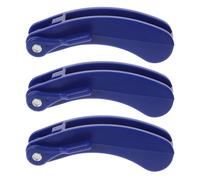 HEANUJJ Aide la Clé pour Personnes Âgées en Plastique Bleu, Organise Clés et Facilite Rotation, Pack de 3 Pièces pour Usage Quotidien et Autonomie Renforcée