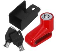 HEANUJJ Antivol de Frein à Disque pour Moto et Scooter, Serrure antivol Portable en Acier allié Solide, système Press-to-Lock, Protection Anti-vol pour Conduite Urbaine
