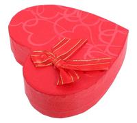 HEANUJJ Boîte Présent de Cœur Rouge 10 Compartiments pour Emballage de Chocolat Boîte Vide pour Bonbons Mariage et Saint-Valentin Coffret Présent Polyvalent pour Fêtes et Anniversaires