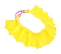 HEANUJJ Bonnet de Shampoing pour Bébé, Bonnet Garçon et Filles en Silicone Tpe, Feuille, Jaune, Imperméable, Doux Peau, pour Bébés et Garçon et Filles