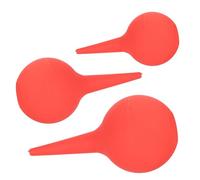 HEANUJJ Boule de Nettoyage des Oreilles 3pcs Fonction D'introduction de Liquide en Caoutchouc Rouge et Meilleur Contrôle pour Garçon et Filles et Personnes Âgées