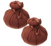 HEANUJJ Boules de Massage aux Herbes Chinoises 2 Pièces Compresse Chauffante en Coton pour Usage Domestique et Voyage