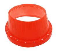 HEANUJJ Cagoule Étanche en Silicone Rouge pour Haut-Parleur 6,5 Pouces, Installation Facile et Démontage Rapide, Protection pour Moto et Usage Extérieur