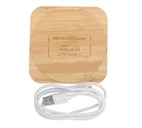 HEANUJJ Chargeur sans Fil et Protection Les Courts-Circuits pour Téléphone Mobile Charge Rapide en Fibre de Bois 10w pour Usage à Domicile Extérieur