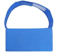 HEANUJJ Coussin de Genoux en Mousse Haute Densité Sangle, Oreiller Corporel Latéral Bleu pour Personnes Alitées, Cale Jambes Pratique pour Soulager Douleurs et Prévenir Escarres, Adapté