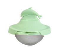 HEANUJJ Cuiseur à Œufs la Vapeur Facile à Nettoyer et Simple à Utiliser en Silicone Vert Porte-œuf pour Préparer des Œufs la Coque