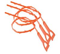 HEANUJJ Déboucheur D'évier 3 Pièces en Abs pour Nettoyage des Canalisations, Accessible aux Endroits Étroits et Coudés, pour Évier et Lavabo