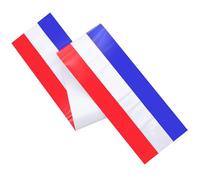 HEANUJJ Décalque Vinyle pour Carrosserie Automobile Autocollant Latéral Drapeau Français, Bande Adhésive pour Capot et Toit, Accessoire Extérieur pour Voiture Personnalisée