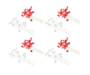 HEANUJJ Épingles à Cheveux Élégantes en Perles Blanches Légères et Faciles à Porter Lot de 10 de Mariage Accessoires pour Mariées Lors de Danses et Lunes de Miel