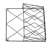 HEANUJJ Étagère Murale en Fer Noir Organisateur de Livres Range Revue Mural Support de Rangement pour Magazines Accessoires Maison Bureau Salon