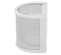 HEANUJJ Filtre Anti-pop en Métal Blanc Facile à Installer et Utiliser de U pour Microphone Portable pour Diffusion en Direct et Diverses Occasions