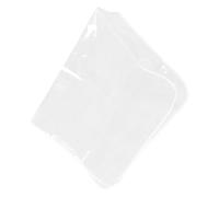 HEANUJJ Housse de Dossier de Chaise de Salon de Coiffure en Pvc Blanc, Étanche et Anti-poussière, 2 Pièces, Protection pour Fauteuils de Barbier en Milieu Professionnel