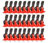 HEANUJJ Kit de Nivellement pour Carrelage Clips en T Réutilisables 50pcs en Plastique et Acier pour Pose Précise et Ajustement Facile des Carreaux au Sol