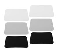 HEANUJJ Kit de Réparation pour Bateaux Gonflables PVC 6pcs Patchs Transparents Faciles à Découper pour Kayak, Radeau et Piscine Gonflable Étanche