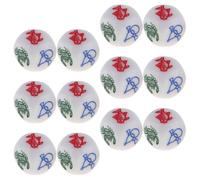 HEANUJJ Lot de 12 Dés de Jeu en Résine Coins Arrondis, Éducatif Facile à Saisir pour Garçon et Filles, pour Bars et Fêtes Créatives