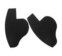 HEANUJJ Lot de 2 Cartes de Mise Ligne Capillaire Noires Outil pour Amélioration et Design Précis Barbe Guide pour Application de Fibres Capillaires Accessoire Coiffure Homme