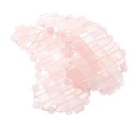 HEANUJJ Lot de 2 Masques Yeux en Quartz Rose de Lune Patch Oculaire Apaisant Masque Rafraîchissant Yeux pour Massage et Soin Portable et Pliable