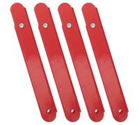 HEANUJJ Lot de 4 Charnières D'échelle Pliable en Acier Galvanisé, Charnières de Rechange pour Escabeau Petit et Échelle de Chantier, Accessoires Robustes pour Réparation et Remplacement,