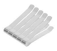 HEANUJJ Lot de 5 Extincteurs à Bougie en Acier Inoxydable, Pince à Mèche Sûre pour Prolonger la Durée de Vie des Bougies, Outil Pratique pour Éteindre Les Flammes en Toute Sécurité