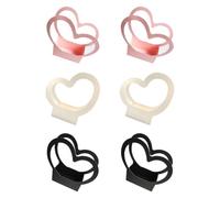 HEANUJJ Lot de 6 Boîtes à Fleurs en Papier Kraft de Cœur, Emballage Fleurs Coffret Élégant et Multifonctionnel pour Fête des Mères et Mariage Couleur Aléatoire