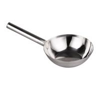 HEANUJJ Louche à Eau en Acier Inoxydable une Pièce, Cuillère Cuisine Robuste et Longue, Ustensile Inox Professionnel Cuisine et Service