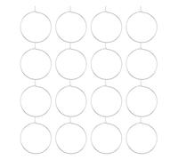 HEANUJJ Marqueurs pour Verres à Vin Argentés, 150 Pièces, Design Unique et Résistant la Déformation, pour Fêtes D'anniversaire et Événements