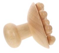 HEANUJJ Masseur Manuel en Bois Beige pour Massage Pratique des Points D'acupuncture, Facile à Transporter et Poli Minutieusement
