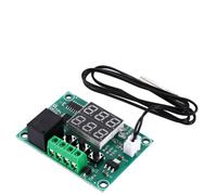 HEANUJJ Module de Contrôle Électronique Température avec Double Affichage Numérique et Capteur Intégré pour Régulation Précise en Courant Continu 12v