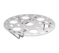 HEANUJJ Panier Vapeur Inox Rond en Acier Inoxydable Support à Vapeur 7 Trous Préserve Saveur et Texture Cuisine et Fruits de Mer