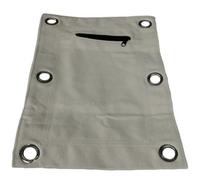 HEANUJJ Paquet de Sable D'entraînement Mural en Toile Boucle en Laiton, Remplissable de Sable ou Éponge, Facile à Déplacer, pour Boxe Thaï et Wing Chun